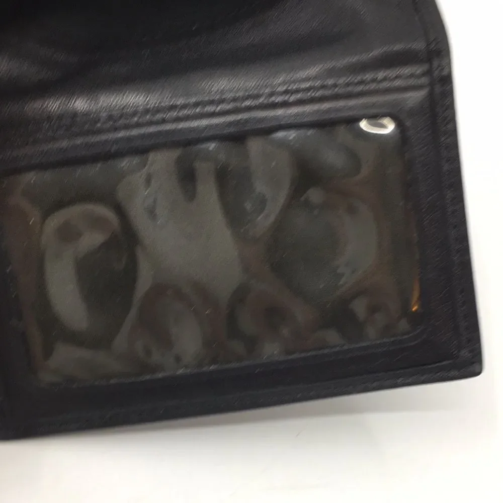 TUMI - Slim Card Case - Black Leather